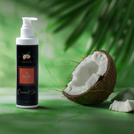 Ansh Earth Cold Pressed Virgin Coconut Oil (200 ml)
