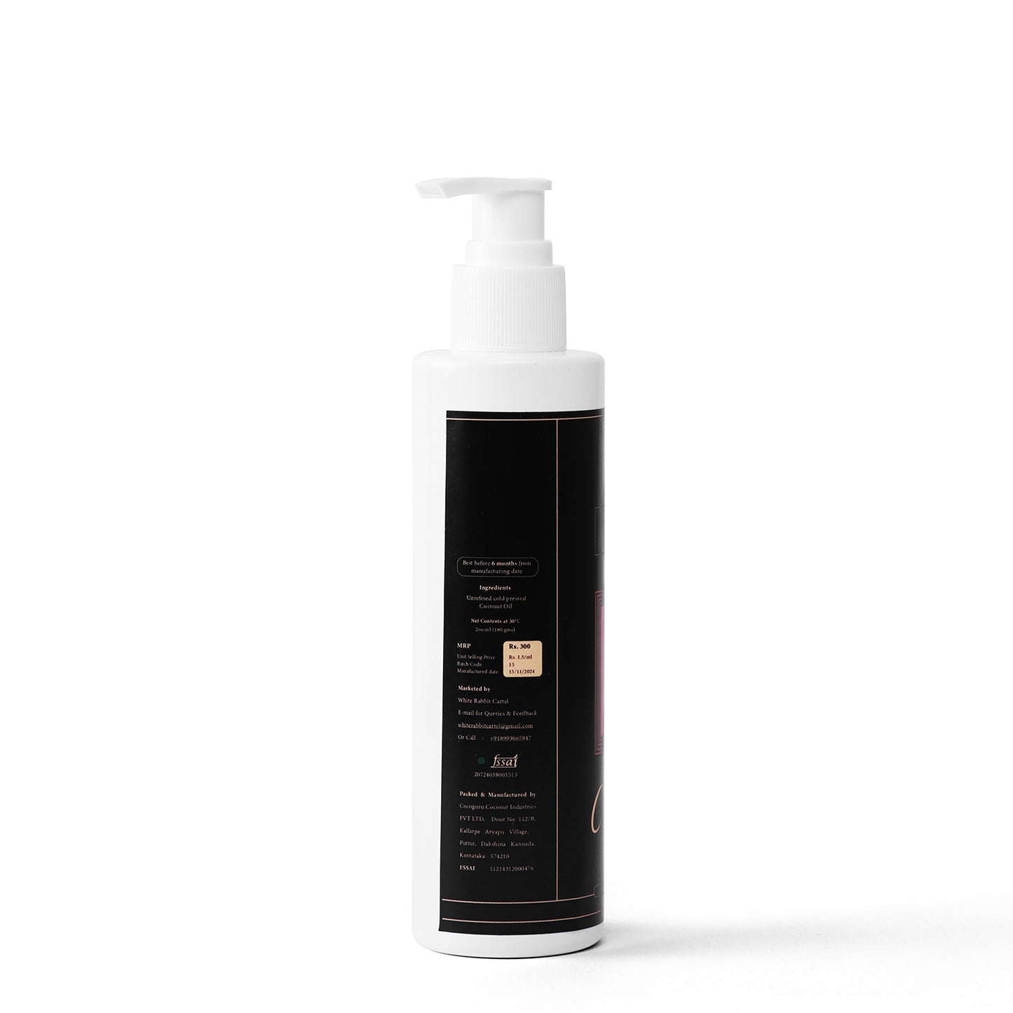 Ansh Earth Cold Pressed Virgin Coconut Oil
