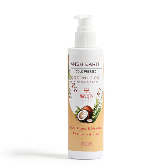 Cold-Pressed Coconut Oil Infused with Palmarosa